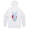 eUnited Eagle Pullover Hoodie - White