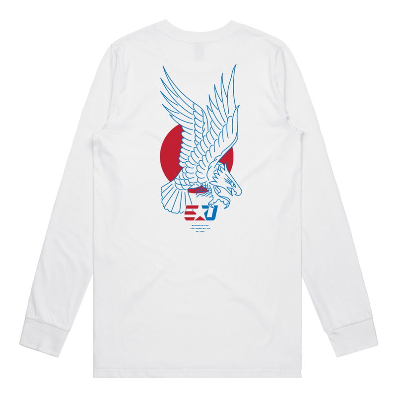 eUnited Eagle Longsleeve Tee - White