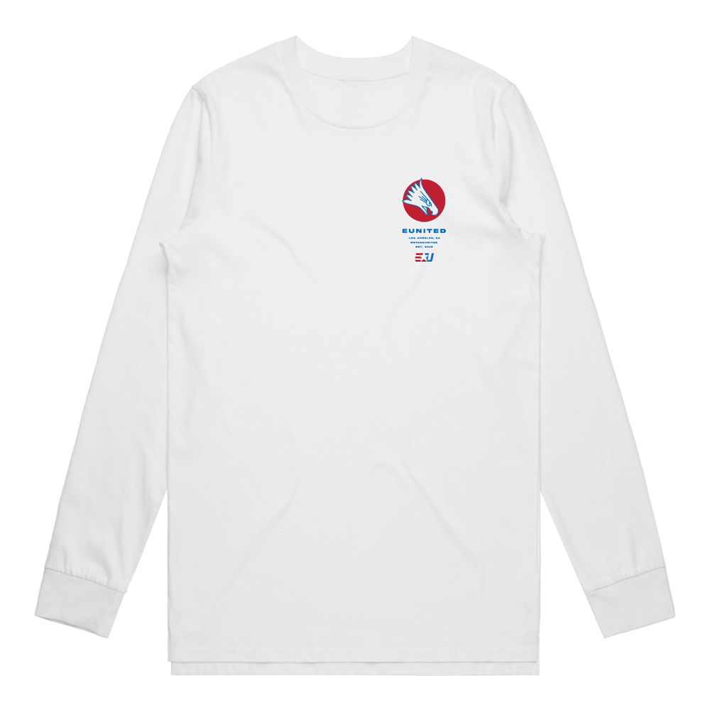 eUnited Eagle Longsleeve Tee - White