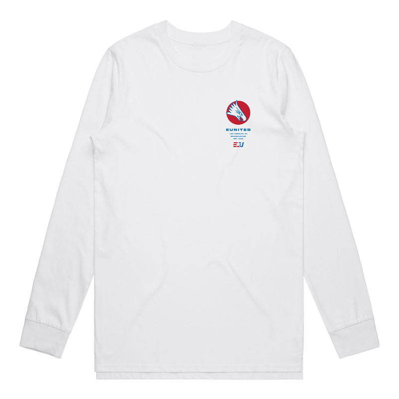 eUnited Eagle Longsleeve Tee - White