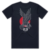 eUnited Eagle Shortsleeve Tee - Navy Blue