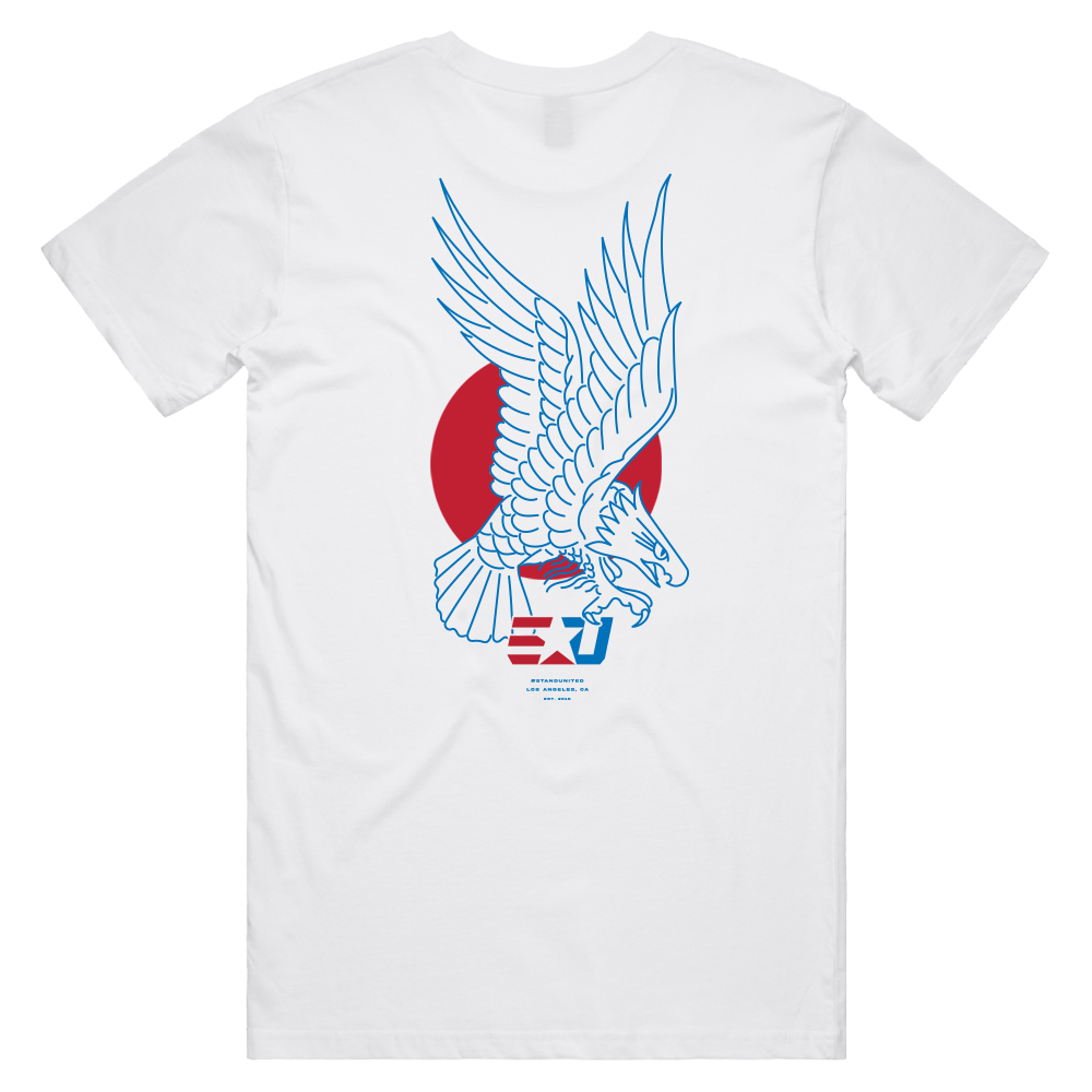 eUnited Eagle Shortsleeve Tee - White