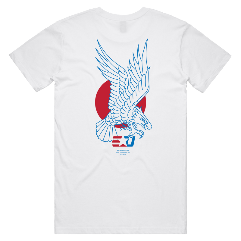 eUnited Eagle Shortsleeve Tee - White