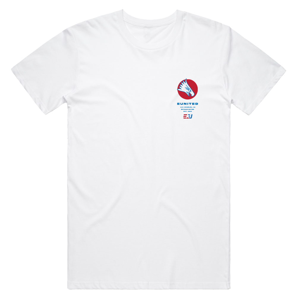 eUnited Eagle Shortsleeve Tee - White