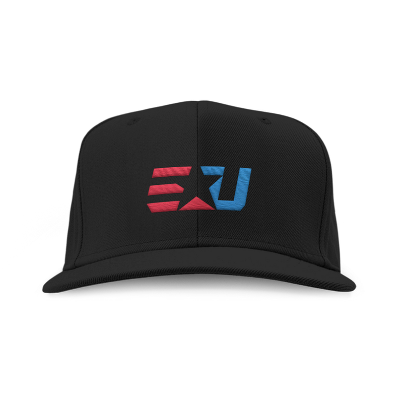 eUnited Logo Snapback - Black